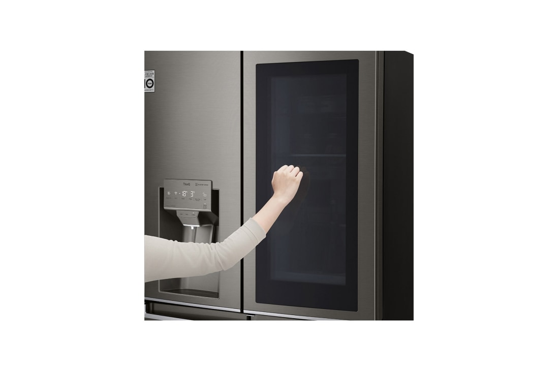 LG Холодильник LG GR-X24FMKBL | 563л | InstaView Door-in-Door | Графит, GR-X24FMKBL, thumbnail 4
