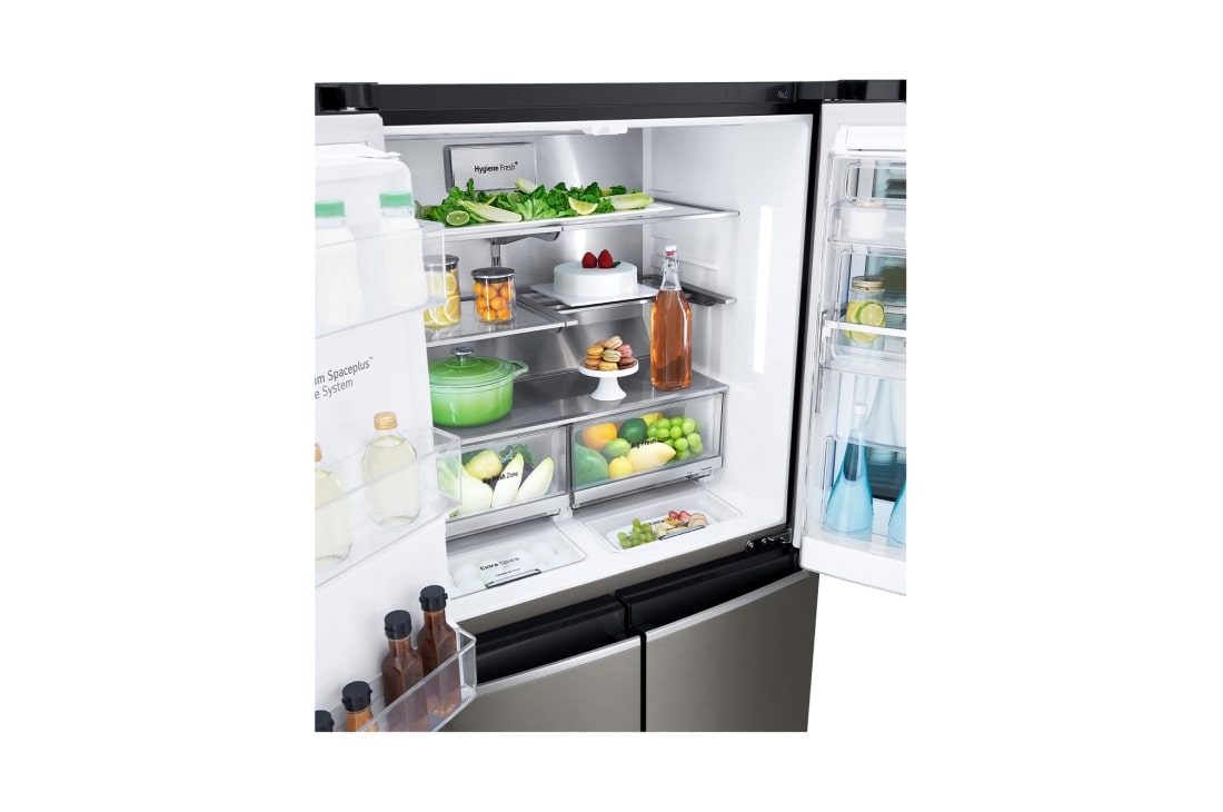 LG Холодильник LG GR-X24FMKBL | 563л | InstaView Door-in-Door | Графит, GR-X24FMKBL, thumbnail 8