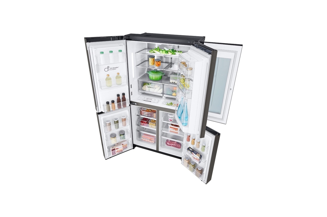 LG Холодильник LG GR-X24FMKBL | 563л | InstaView Door-in-Door | Графит, GR-X24FMKBL, thumbnail 9