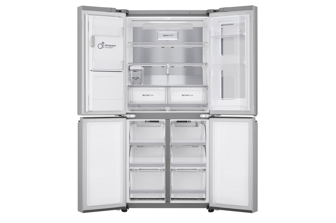 LG Холодильник LG GC-X22FTALL | DoorCooling+ | 570л | Стальной, GC-X22FTALL, thumbnail 3