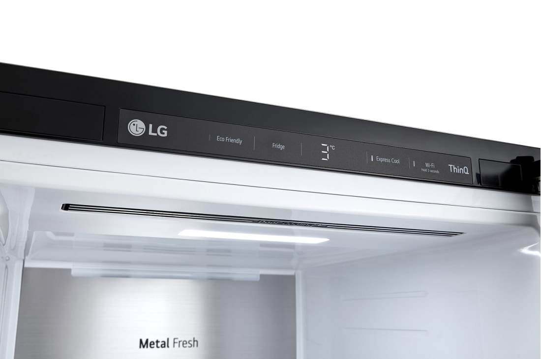 LG Холодильная камера LG Objet GC-B401FAPM | 413л | Серебристый (стекло), GC-B401FAPM, thumbnail 15