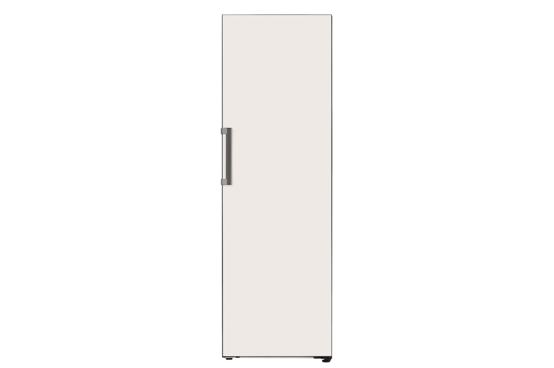 LG 386 л, Холодильная камера LG Objet Collection, DoorCooling+™, Изысканный дизайн, Бежевый цвет, GC-B401FEPM