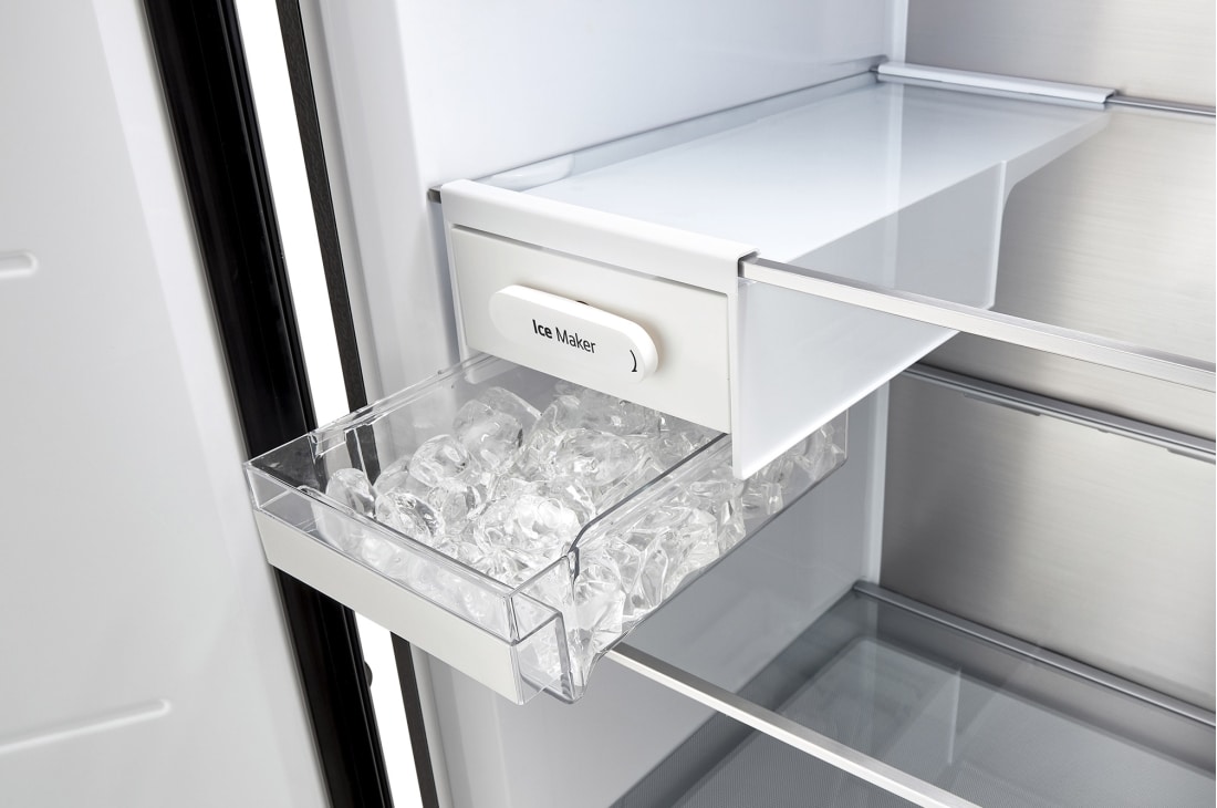 LG Морозильная камера LG Objet GC-B404FEQM | 355л | Бежевый (стекло), GC-B404FEQM, thumbnail 13