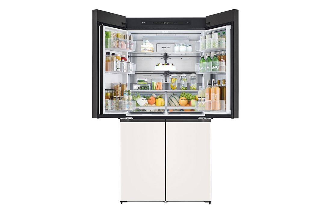 LG Холодильник LG GR-X24FQEKM | 527л | InstaView | Бежевый, GR-X24FQEKM, thumbnail 8