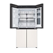 LG Холодильник LG GR-X24FQEKM | 527л | InstaView | Бежевый, GR-X24FQEKM, thumbnail 12