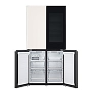 LG Холодильник LG GR-X24FQEKM | 527л | InstaView | Бежевый, GR-X24FQEKM, thumbnail 3