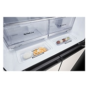 LG Холодильник LG GR-X24FQEKM | 527л | InstaView | Бежевый, GR-X24FQEKM, thumbnail 7