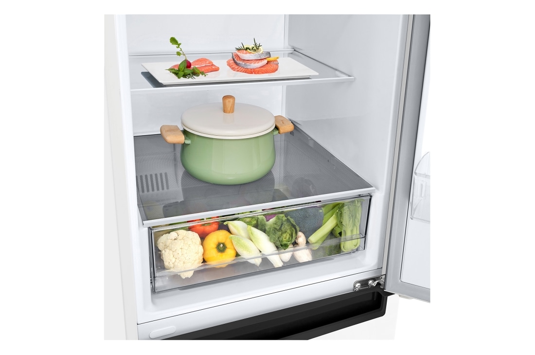 LG Холодильник LG GA-B509LQYL с технологией DoorCooling⁺ сенсорным дисплеем на 419 л | Белый | Total No Frost, GA-B509LQYL, thumbnail 12