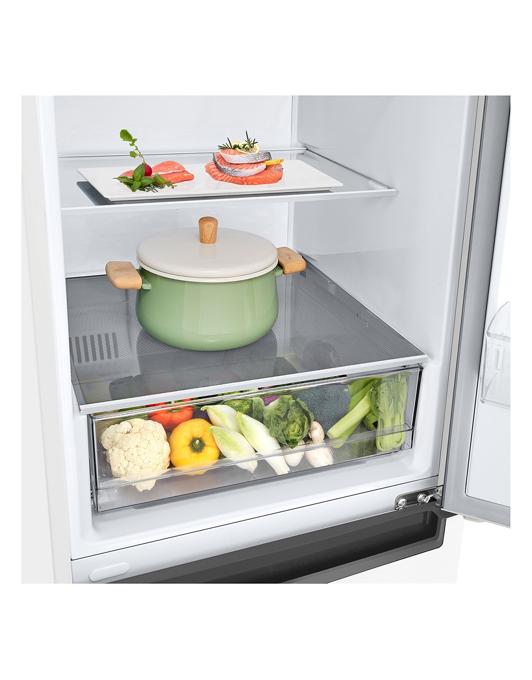 Холодильник LG GA-B509DQXL с технологией DoorCooling | LG RU