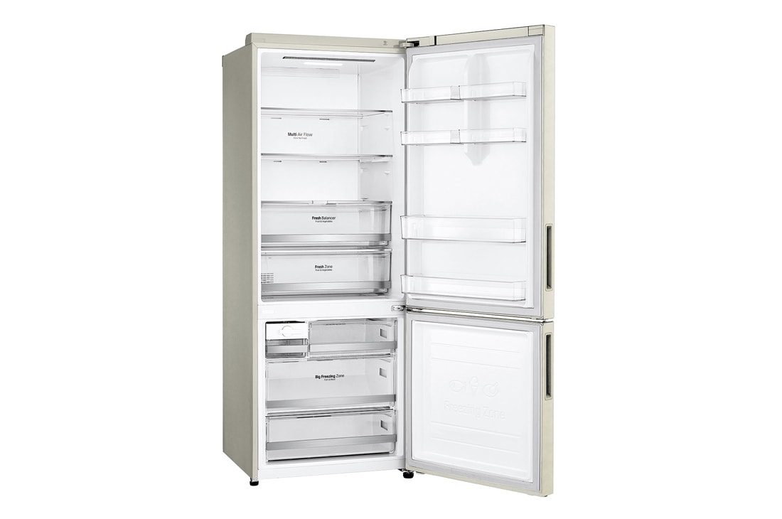 LG Холодильник LG GC-B569PECM инверторный, бежевый, с технологией DoorCooling, объемом 451л, GC-B569PECM, thumbnail 7