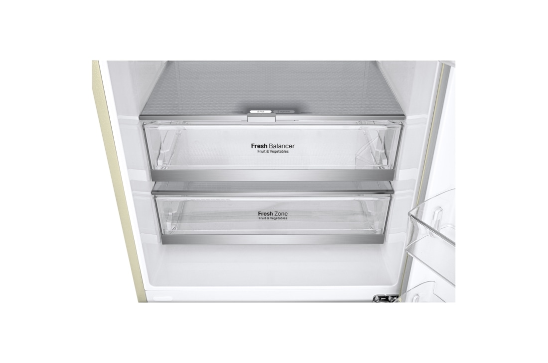 LG Холодильник LG GC-B569PECM инверторный, бежевый, с технологией DoorCooling, объемом 451л, GC-B569PECM, thumbnail 10