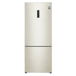 Холодильник LG GC-B569PECM инверторный, бежевый, с технологией DoorCooling, объемом 451л