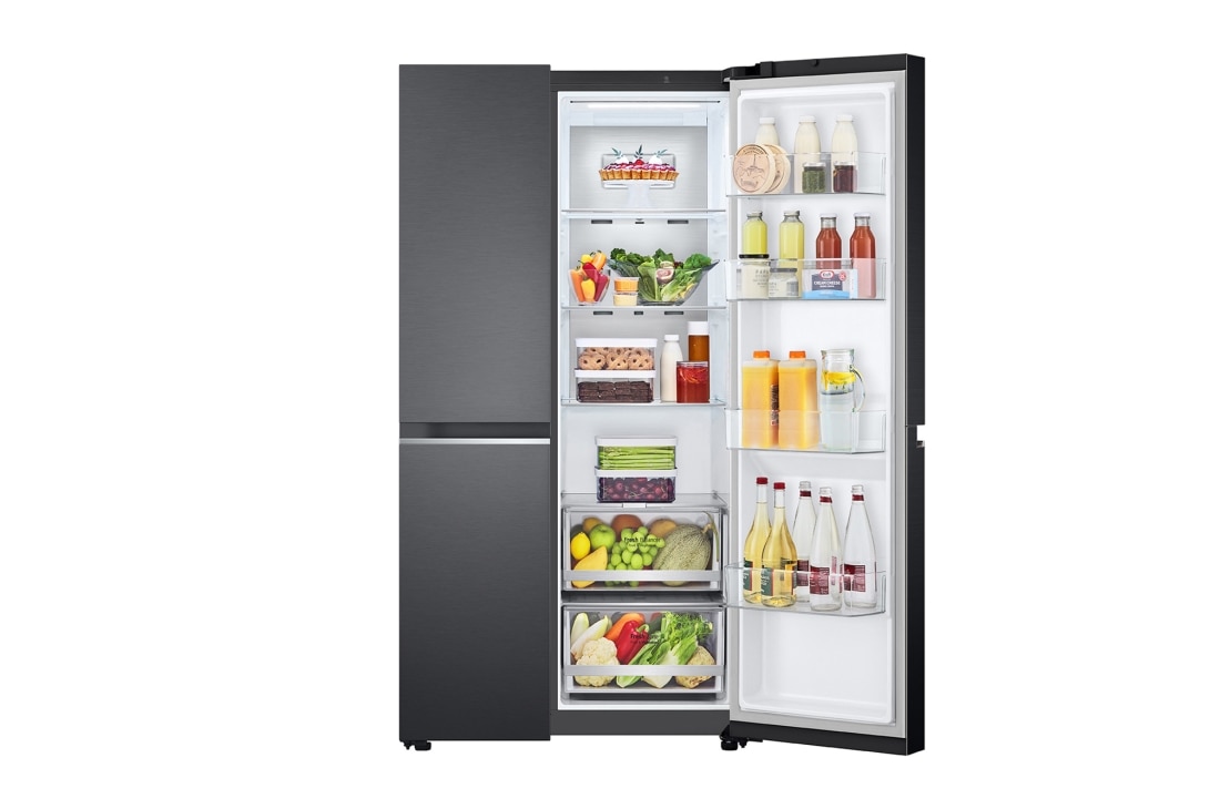 LG Холодильник LG GC-B257SBZV | 647л | Side by Side | Чёрный, GC-B257SBZV, thumbnail 7