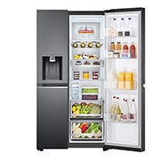 LG Холодильник LG GC-L257CBEV | 674л | Диспенсер для воды и льда | Черный, GC-L257CBEV, thumbnail 6