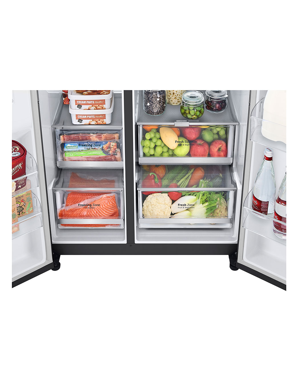 Холодильник LG GC-Q257CBFC - купить, цены, отзывы | LG RU