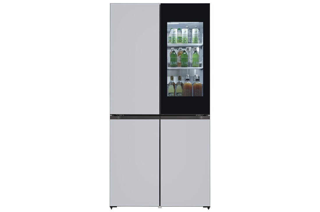 LG Холодильник LG GR-A24FQAKM 527л | InstaView Door-in-Door | Стальной, GR-A24FQAKM