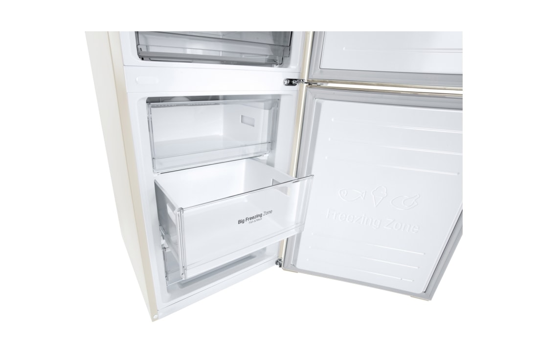 LG Холодильник LG GW-B459SECM | Объем 373л | DoorCooling+ | Total No Frost | Бежевый , GW-B459SECM, thumbnail 6