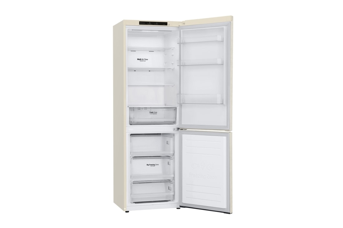 LG Холодильник LG GW-B459SECM | Объем 373л | DoorCooling+ | Total No Frost | Бежевый , GW-B459SECM, thumbnail 9
