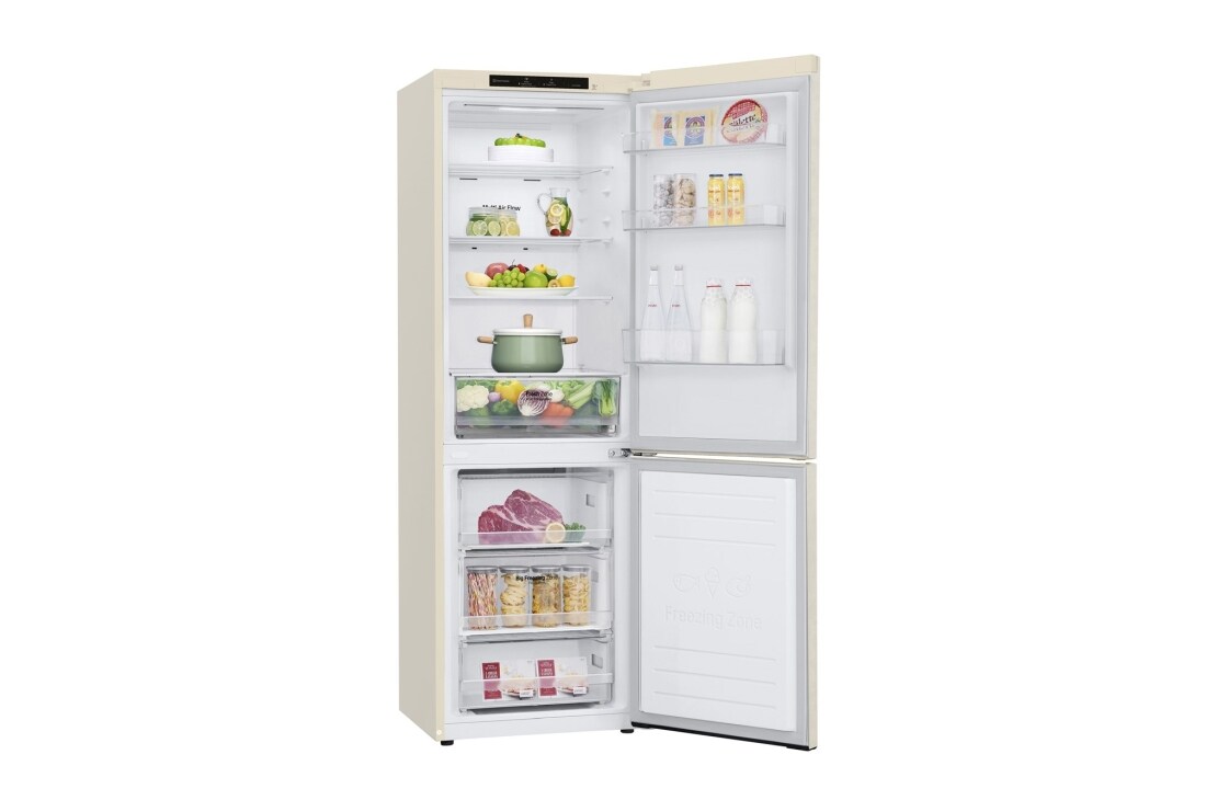 LG Холодильник LG GW-B459SECM | Объем 373л | DoorCooling+ | Total No Frost | Бежевый , GW-B459SECM, thumbnail 10