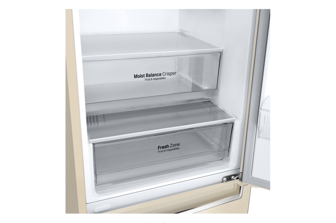 LG Холодильник LG GW-B509SEJM с технологией DoorCooling⁺ сенсорным дисплеем на 419 л | Бежевый | Total No Frost, GW-B509SEJM, thumbnail 4