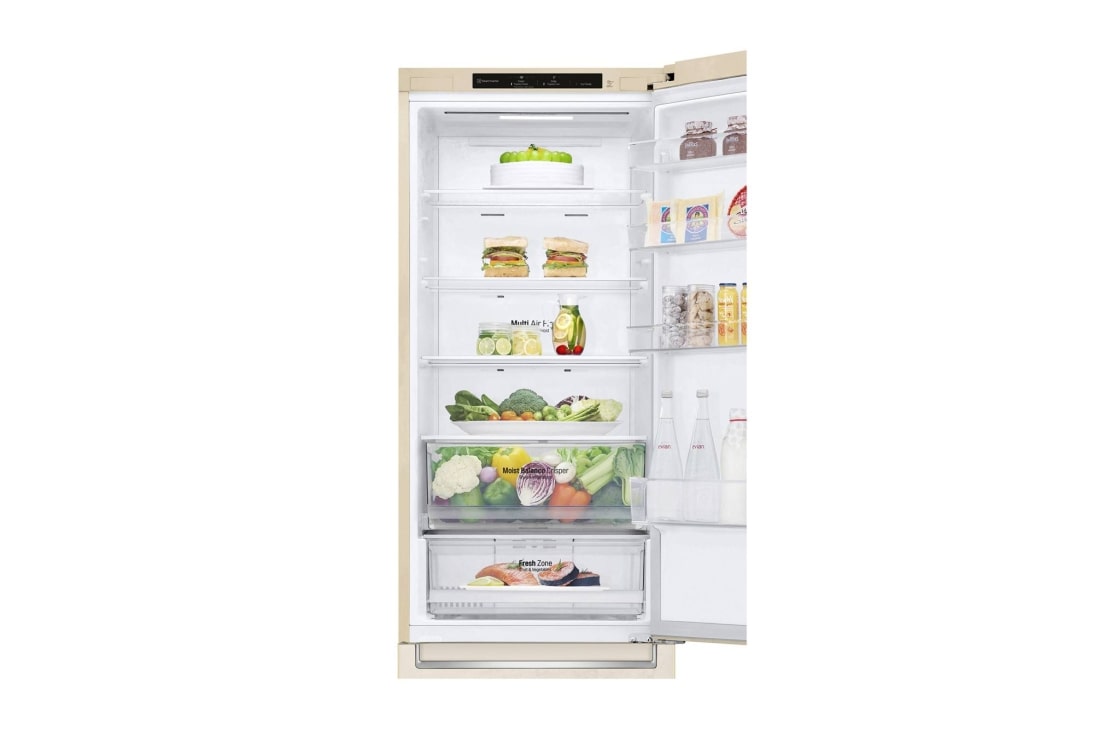 LG Холодильник LG GW-B509SEJM с технологией DoorCooling⁺ сенсорным дисплеем на 419 л | Бежевый | Total No Frost, GW-B509SEJM, thumbnail 8