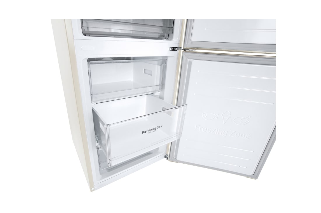 LG Холодильник LG GW-B509SEZM с технологией DoorCooling⁺ сенсорным дисплеем на 419 л | Бежевый | Total No Frost, GW-B509SEZM, thumbnail 7