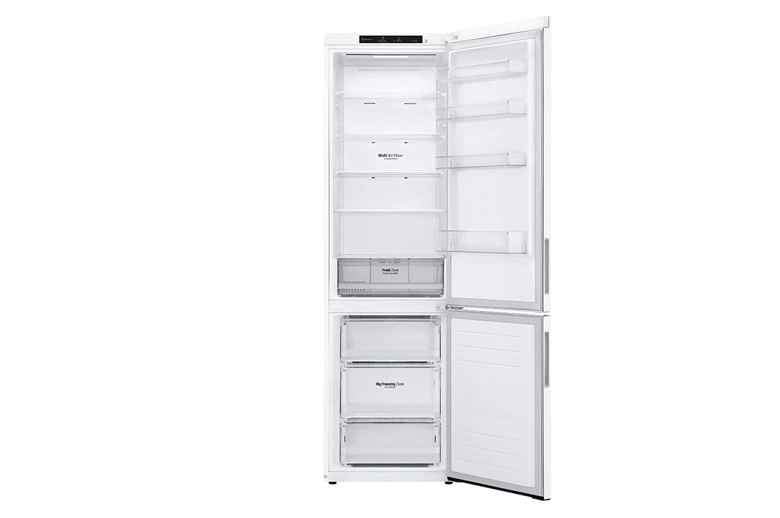 LG 384 л| Холодильник с нижней морозильной камерой DoorCooling+| Multi Air Flow | Smart Diagnosis, GW-B509CQZM, thumbnail 2