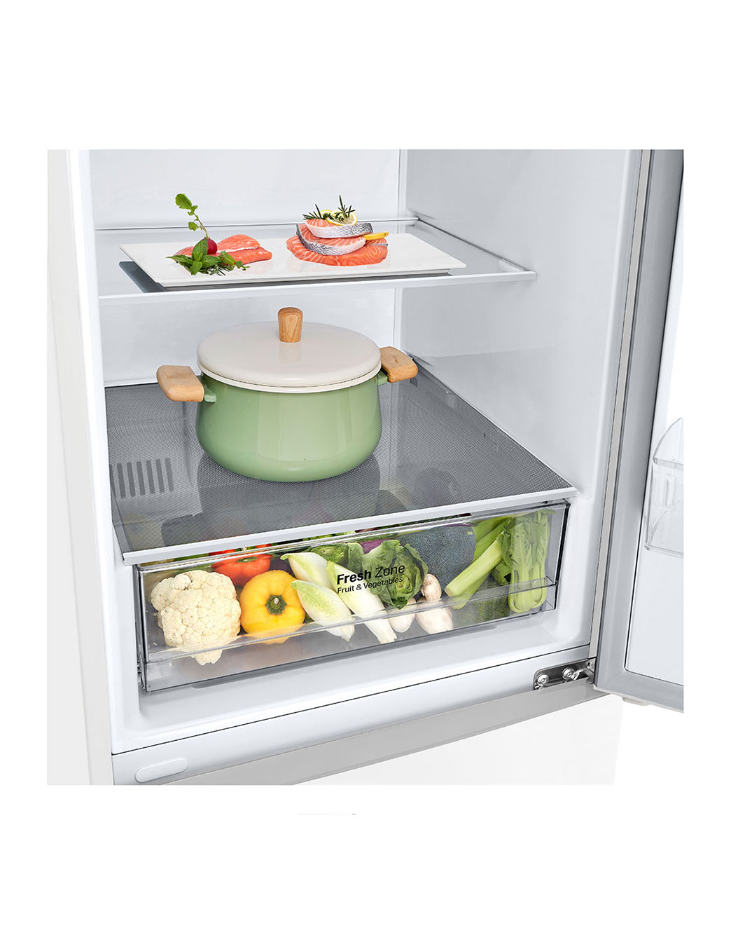 Холодильник LG GW-B509CQZM с технологией DoorCooling | LG RU