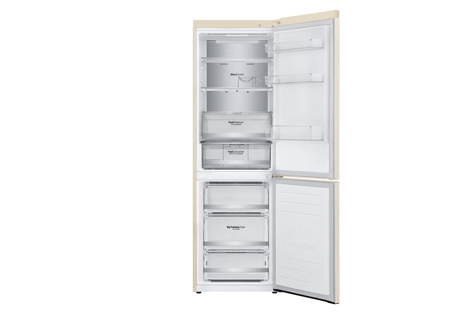 Холодильник LG GC-B459SEUM с технологией DoorCooling | LG RU