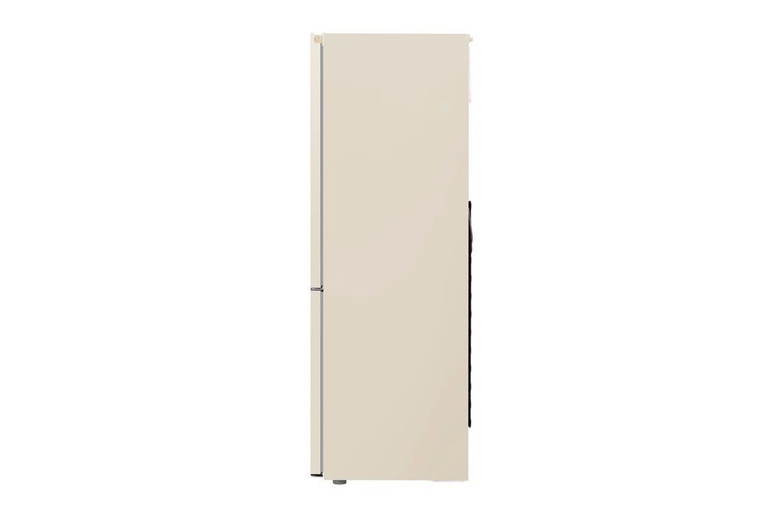 LG Холодильник LG GC-B459SEUM | Объем 341л | DoorCooling+ | Зоны свежести | Metal Fresh | Складная полка | ThinQ | Бежевый, side view, GC-B459SEUM, thumbnail 14