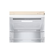 LG Холодильник LG GC-B459SEUM | Объем 341л | DoorCooling+ | Зоны свежести | Metal Fresh | Складная полка | ThinQ | Бежевый, Lid view, GC-B459SEUM, thumbnail 7