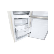 LG Холодильник LG GC-B459SEUM | Объем 341л | DoorCooling+ | Зоны свежести | Metal Fresh | Складная полка | ThinQ | Бежевый, bottom edge view, GC-B459SEUM, thumbnail 8