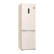 LG Холодильник LG GC-B459SEUM | Объем 341л | DoorCooling+ | Зоны свежести | Metal Fresh | Складная полка | ThinQ | Бежевый, right side view, GC-B459SEUM, thumbnail 10