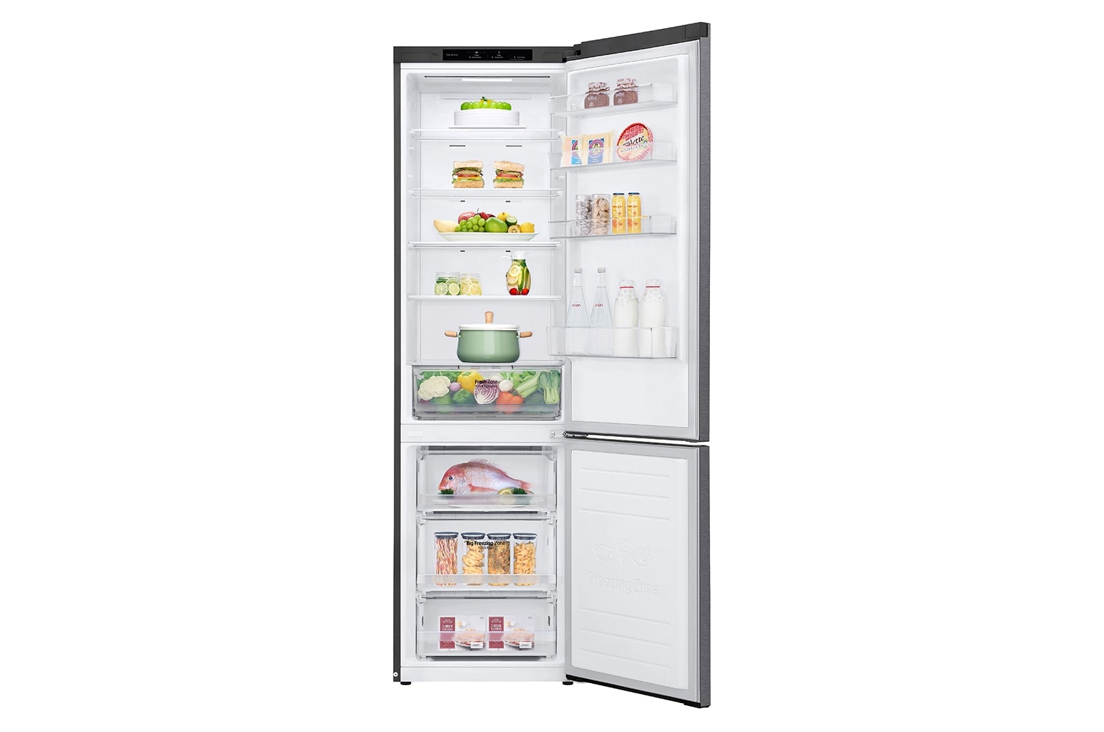 Холодильник LG GC-B509SLCL с технологией DoorCooling | LG RU