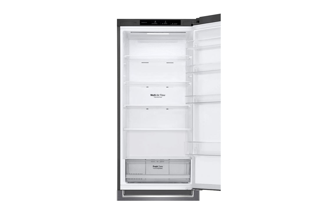 LG 384 л, Холодильник LG DoorCooling⁺ с нижней морозильной камерой, Умный инверторный компрессор, Duct, GC-B509SLCL, thumbnail 7