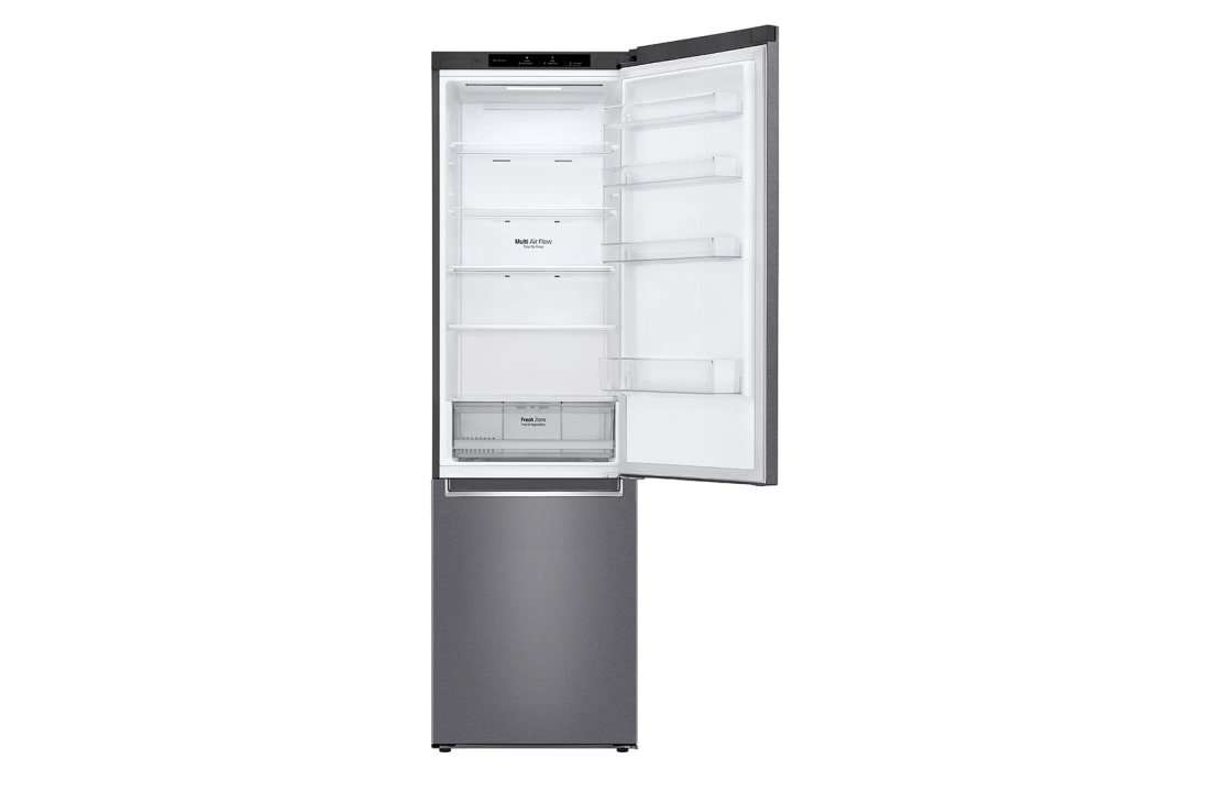 LG 384 л, Холодильник LG DoorCooling⁺ с нижней морозильной камерой, Умный инверторный компрессор, Front-Top-Open, GC-B509SLCL, thumbnail 9