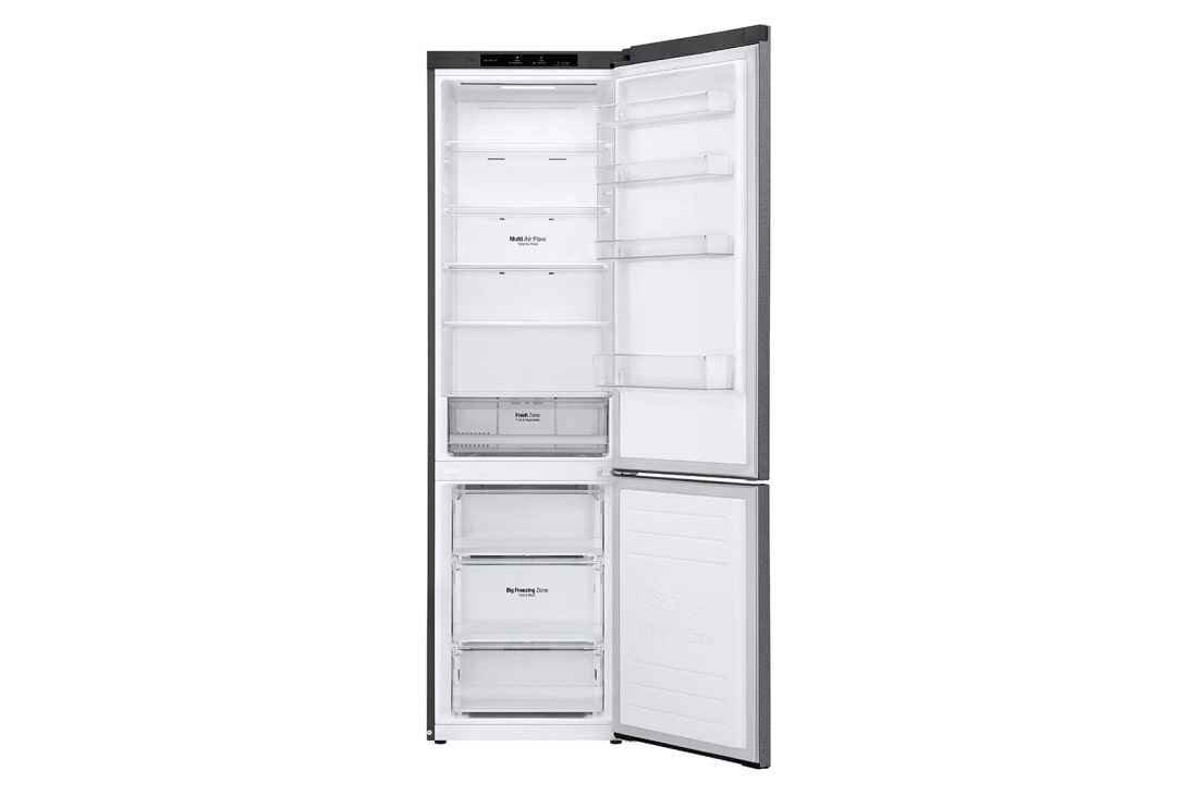 LG 384 л, Холодильник LG DoorCooling⁺ с нижней морозильной камерой, Умный инверторный компрессор, Left-Side-Open, GC-B509SLCL, thumbnail 11