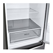 LG 384 л, Холодильник LG DoorCooling⁺ с нижней морозильной камерой, Умный инверторный компрессор, Drawer, GC-B509SLCL, thumbnail 6