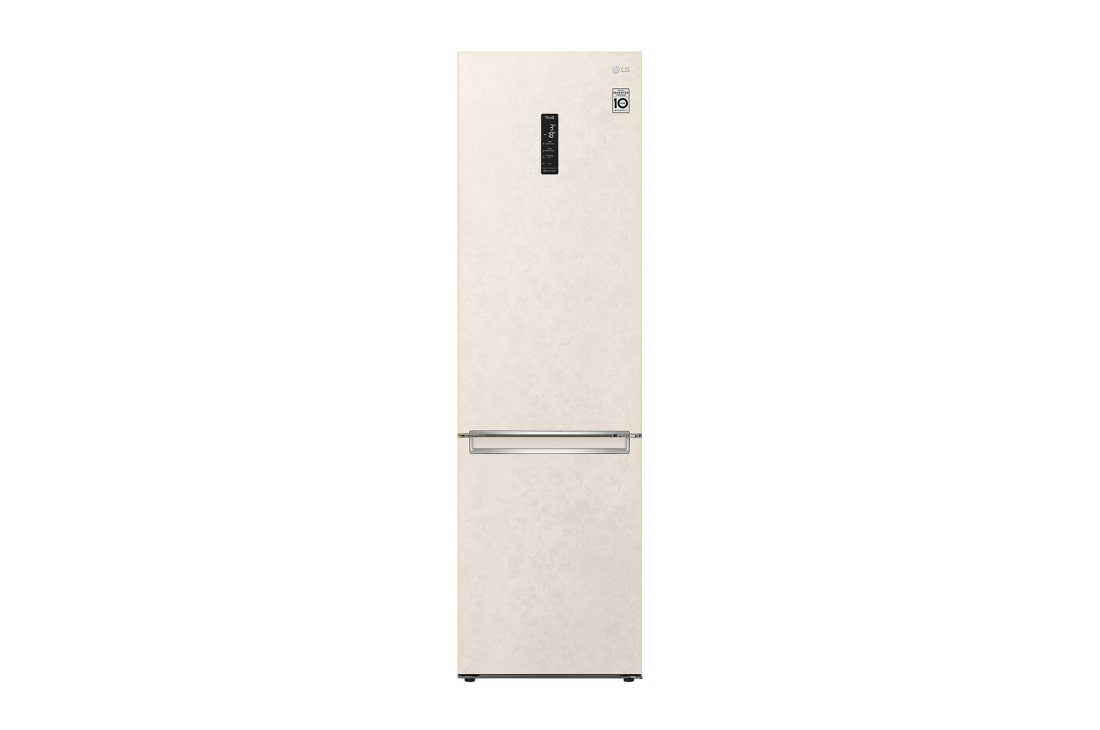 LG Холодильник LG GC-B509SEUM | 384л | DoorCooling+ | ThinQ | Бежевый, Front view, GC-B509SEUM