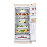 LG Холодильник LG GC-B509SEUM | 384л | DoorCooling+ | ThinQ | Бежевый, Duct with filled view, GC-B509SEUM, thumbnail 8