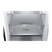 LG Холодильник LG GC-B509SBUM | 384л | DoorCooling⁺ | Чёрный, bottom food draw view, GC-B509SBUM, thumbnail 7