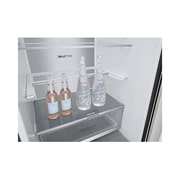 LG Холодильник LG GC-B509SBUM | 384л | DoorCooling⁺ | Чёрный, shelf view, GC-B509SBUM, thumbnail 10
