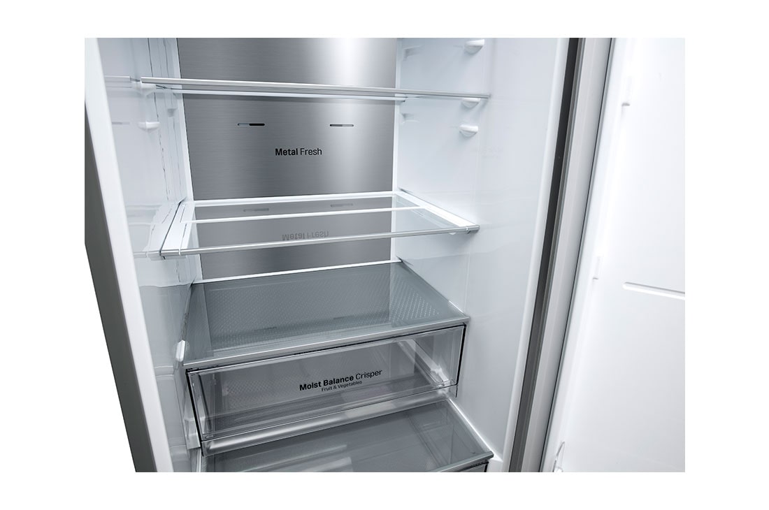 LG Холодильник LG GC-B509SMSM | 419л | 595 x 2030 x 682 мм | DoorCooling⁺, drawer lid view, GC-B509SMSM, thumbnail 6