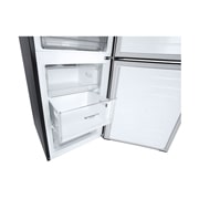 LG Холодильник LG GC-B509SBSM | 419л | DoorCooling⁺ | Матовый чёрный, bottom view, GC-B509SBSM, thumbnail 6