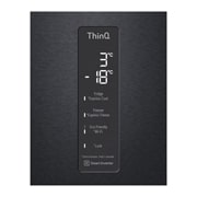 LG Холодильник LG GC-B509SBSM | 419л | DoorCooling⁺ | Матовый чёрный, side self, GC-B509SBSM, thumbnail 7