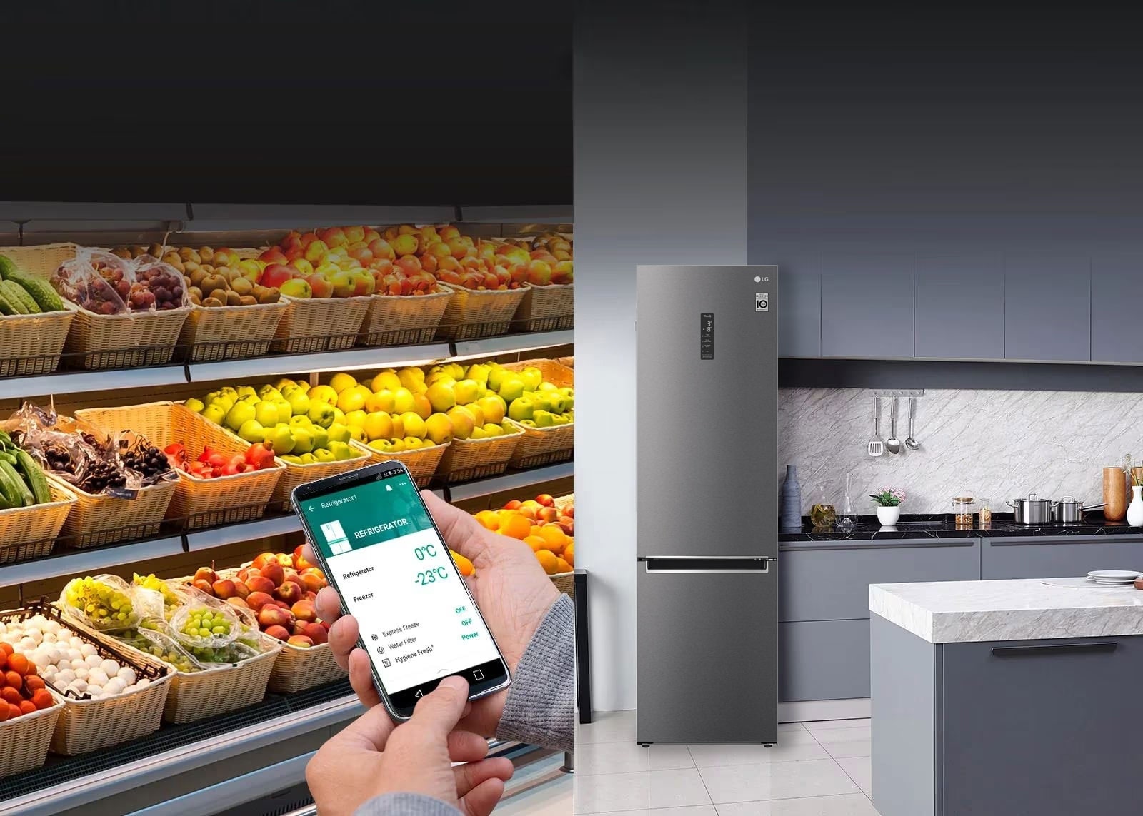 Холодильник LG GC-B509MEWM - купить, цены, отзывы | LG RU