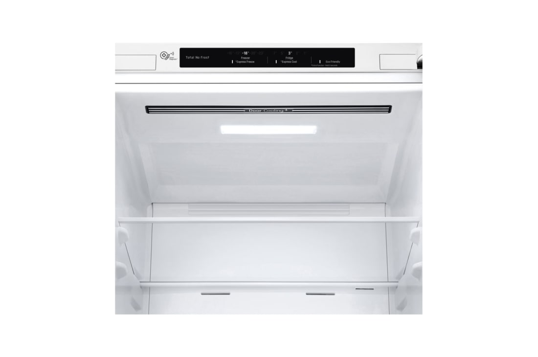 LG 384 л, Холодильник LG DoorCooling+ с нижней морозильной камерой, Смарт Инверторный компрессор, DoorCooling_LED, GC-B509SQCL, thumbnail 3
