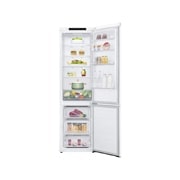 LG 384 л, Холодильник LG DoorCooling+ с нижней морозильной камерой, Смарт Инверторный компрессор, Front All Open Food, GC-B509SQCL, thumbnail 2