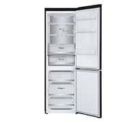 LG Холодильник LG GC-B459SBUM | 341л | DoorCooling⁺ | Чёрный, Front open , GC-B459SBUM, thumbnail 3