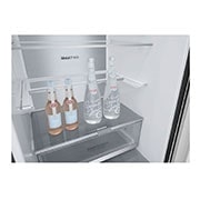 LG Холодильник LG GC-B459SBUM | 341л | DoorCooling⁺ | Чёрный, Shelf view, GC-B459SBUM, thumbnail 5